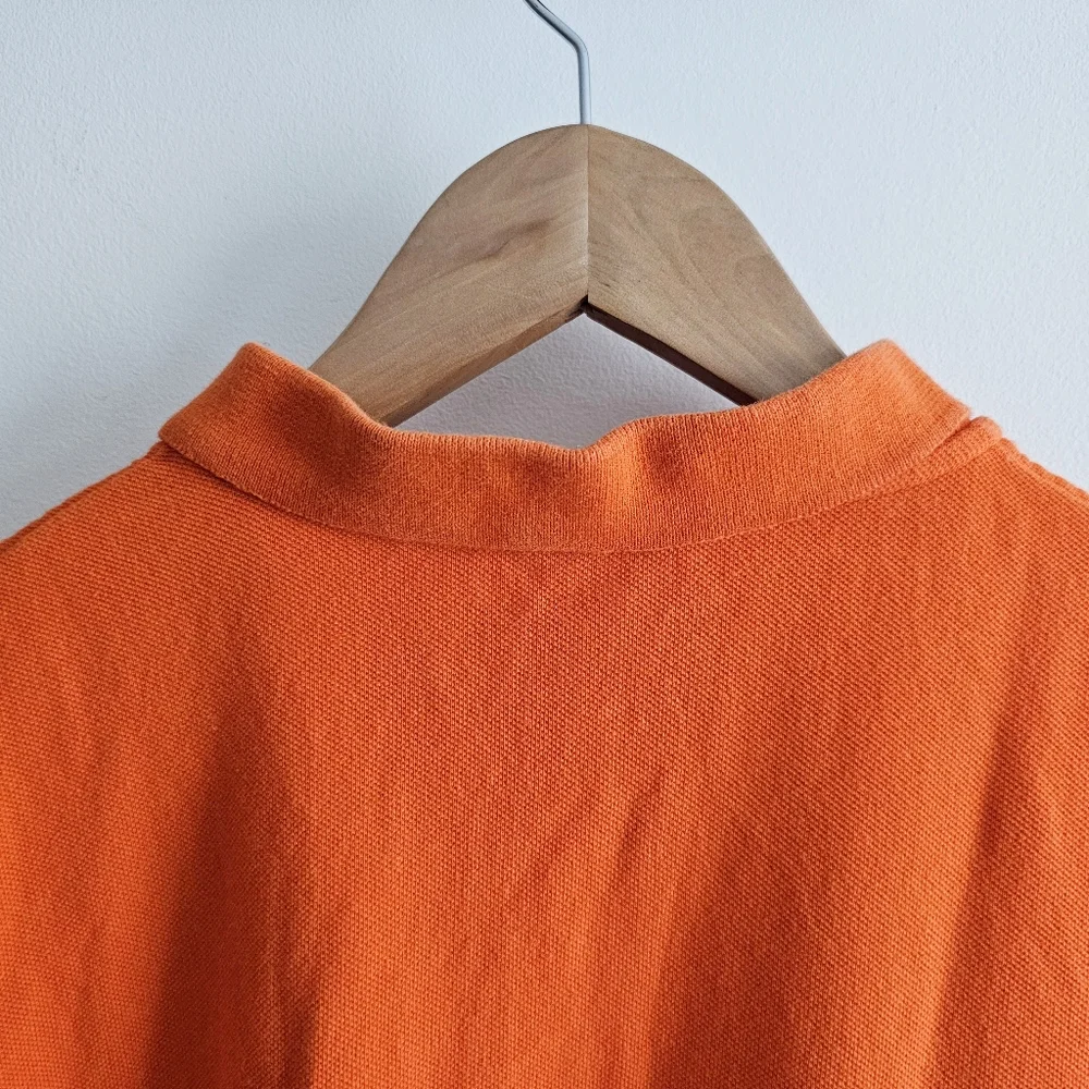 Polo Ralph Lauren Classic Fit Orange Polo Shirt XL 100% Cotton
